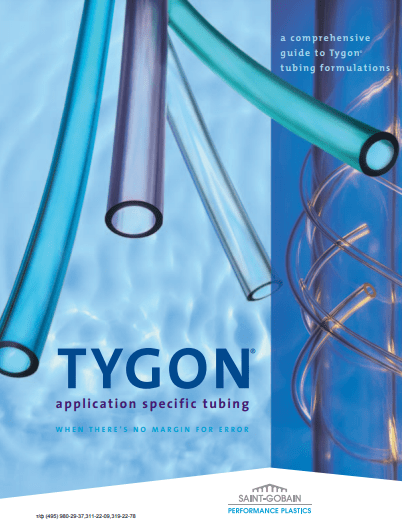 Saint-Gobain Tygon Application Specific Tubing