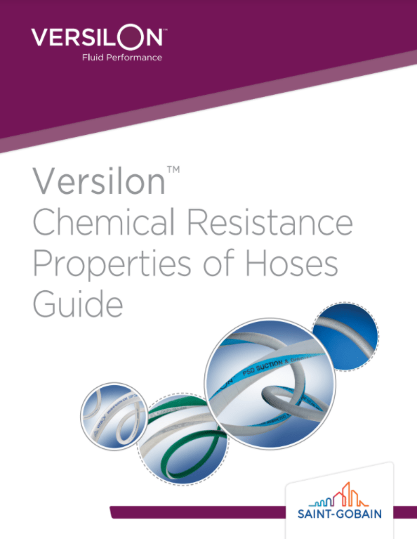 Versilon Hose Chemical Resistance Chart