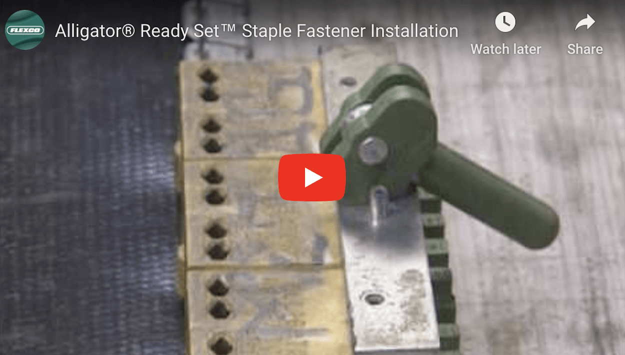 Alligator® Ready Set™ Staple Fastener Installation 