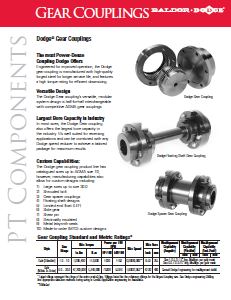 Dodge Gear Couplings