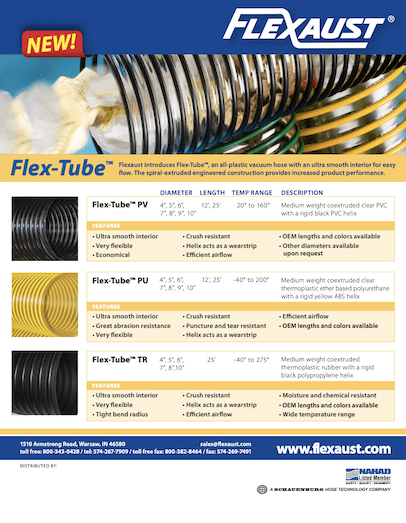 Flexaust Flexible Tube Flyer