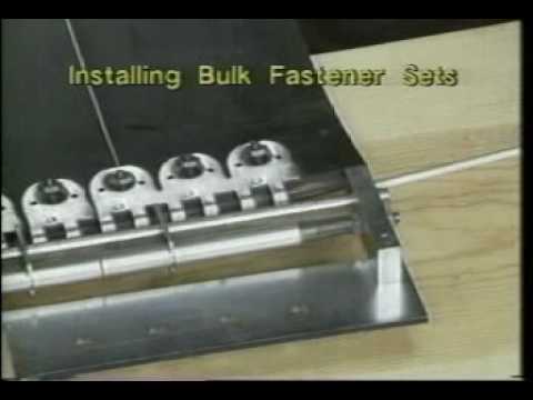 Flexco Bolt Hinged Fastener Installation