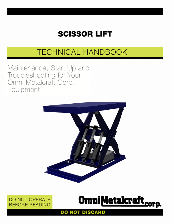 Omni Scissor Lift Tech Spec